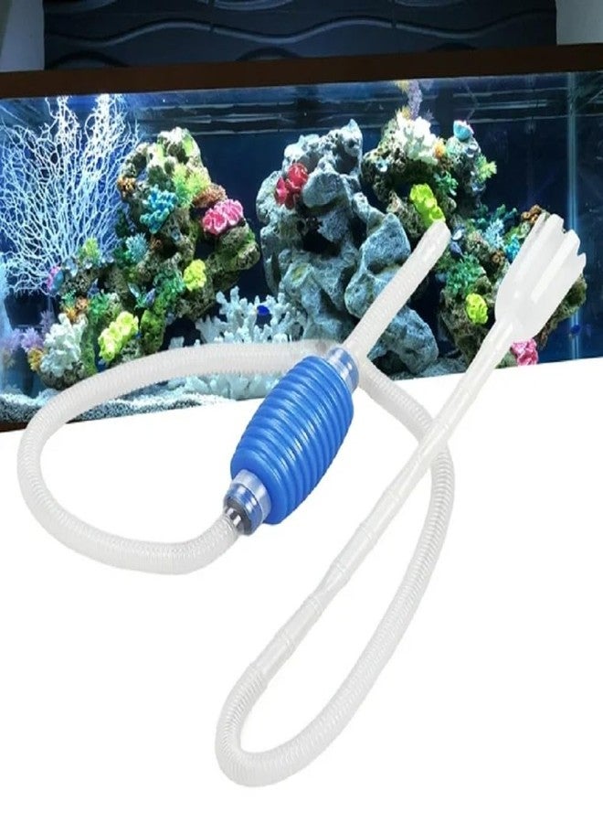 Naivete Fish Tank Water Cleaning Pump/Siphon Vacuum For Water Changing/Flexible Aquarium Gravel Cleaner Siphon Pump For Fish Tank Cleaning And Water Exchange, (Large Size 146 CM) (1 PC) - Image 5